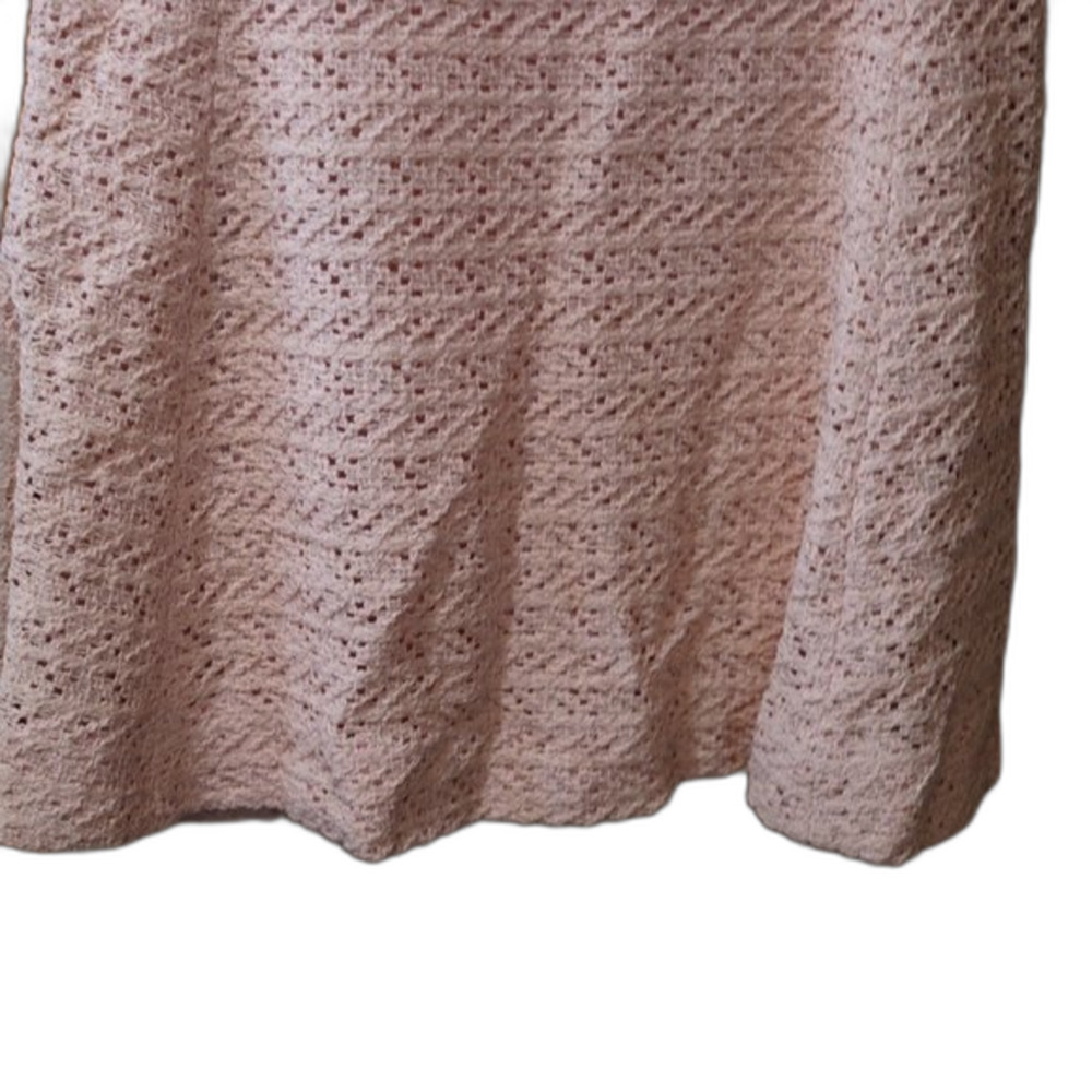 Dalton Vintage Pink Lace Sleeveless A-Line Career Dress Knee-Length Size 12 - Picture 4 of 11